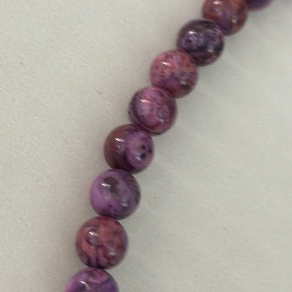 Albone and Amethyst Necklace - Picture 4 of 5
